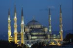 Blue Mosque by Night